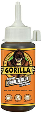 how quick does gorilla glue take to dry?